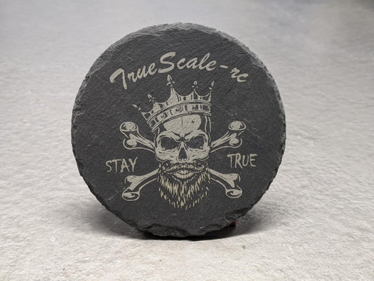 TS Round Slate Coaster / 1pc