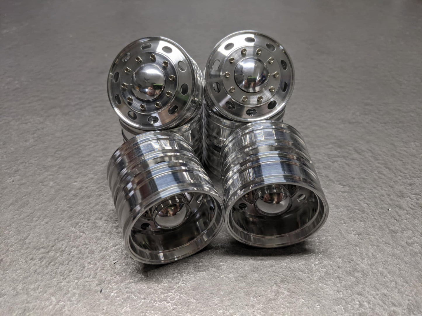 RC - 6X4 Oval Standard Wheel Set