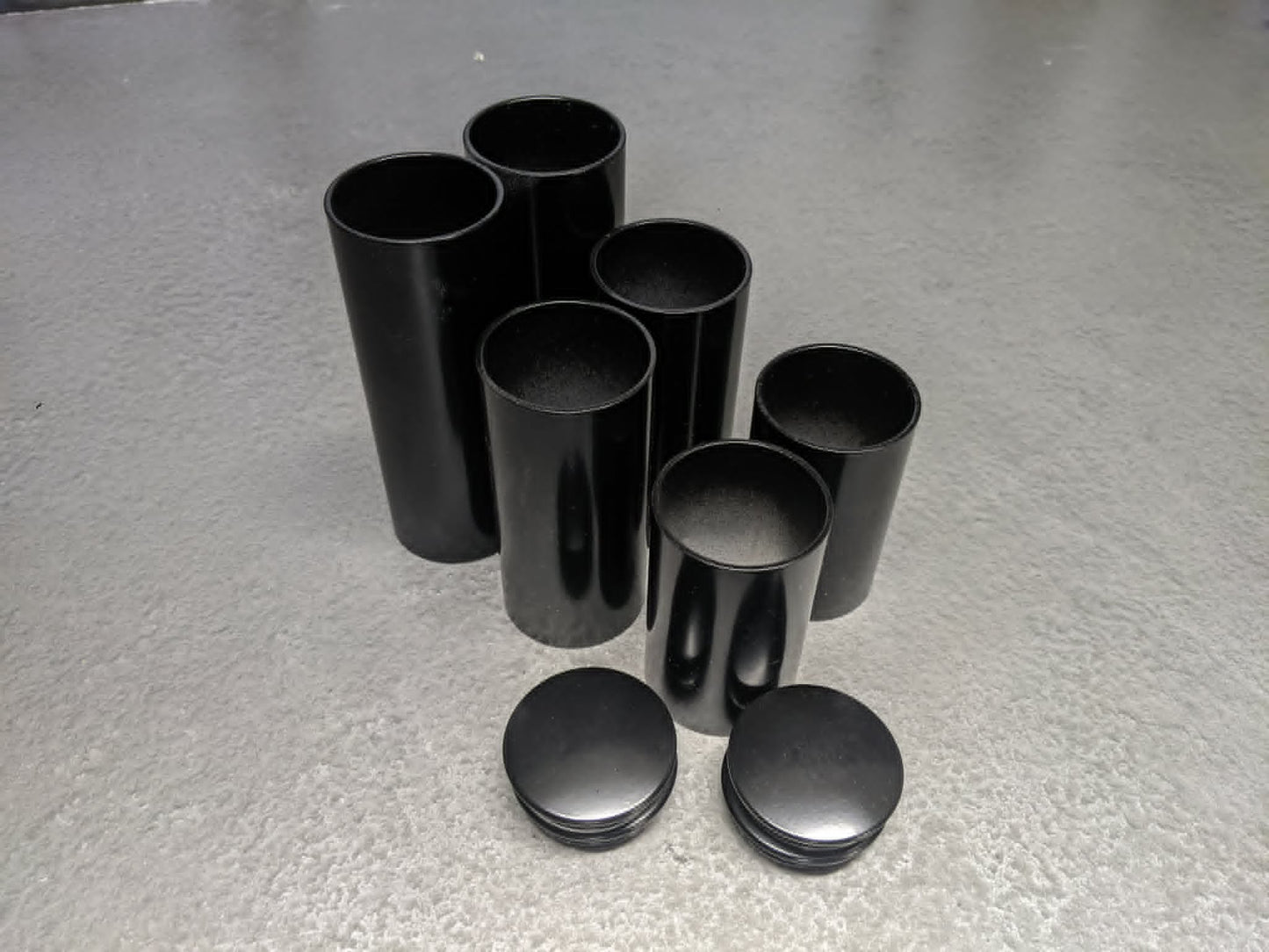 TS-Matte Black Fuel Tanks