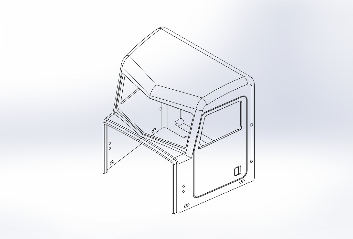 TS P379 Highrise Sleeper Cab