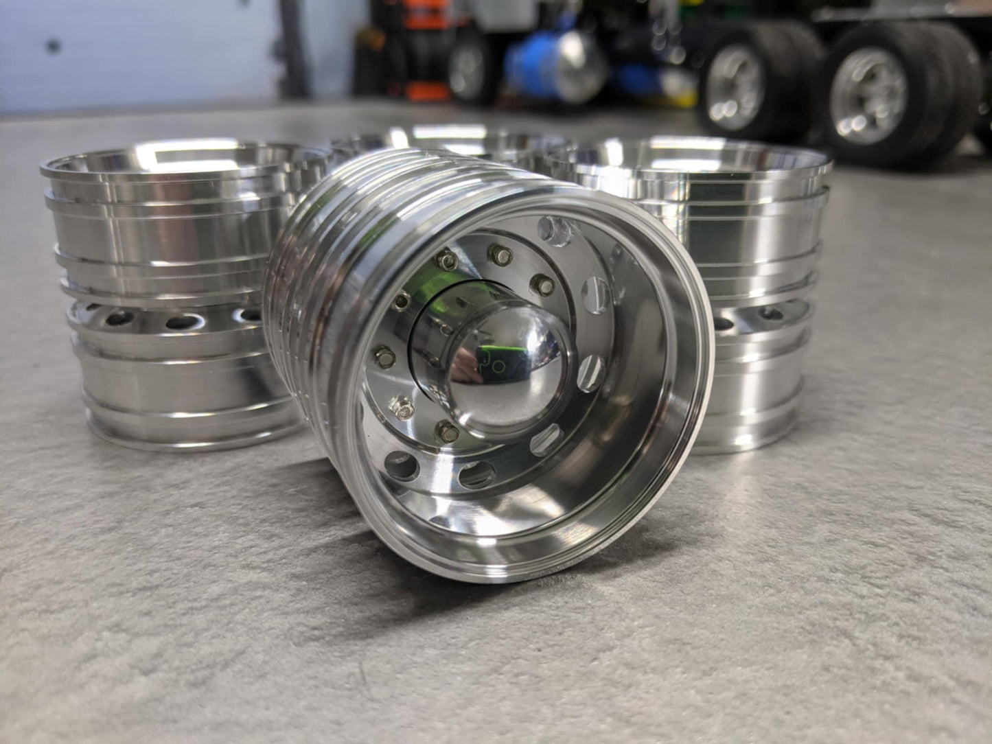 RC - 6X4 Oval Standard Wheel Set
