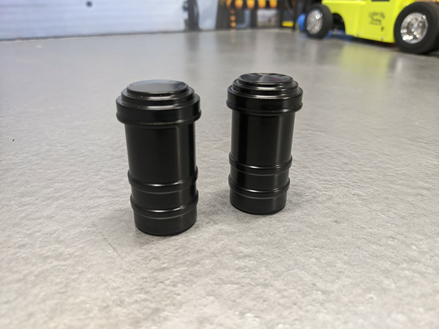 TS- Matte Black Old School Air Cleaners