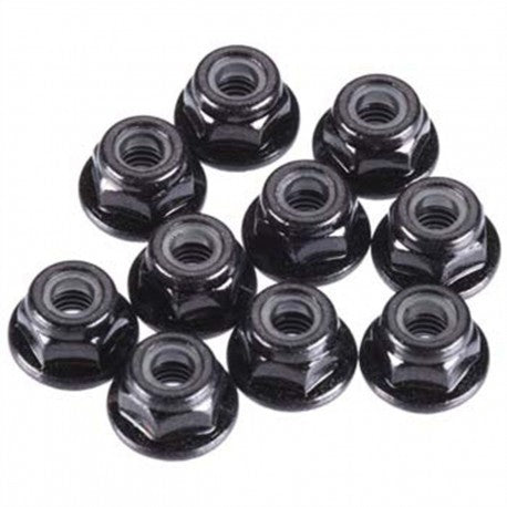 (10 pcs) 4mm Flanged Nylock (Wheel Nuts)