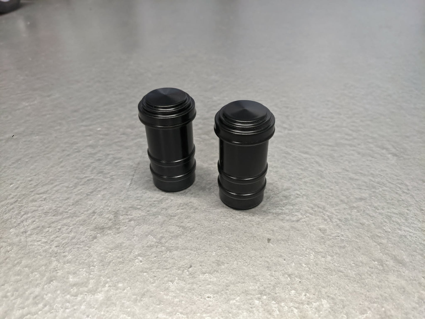 TS- Matte Black Old School Air Cleaners
