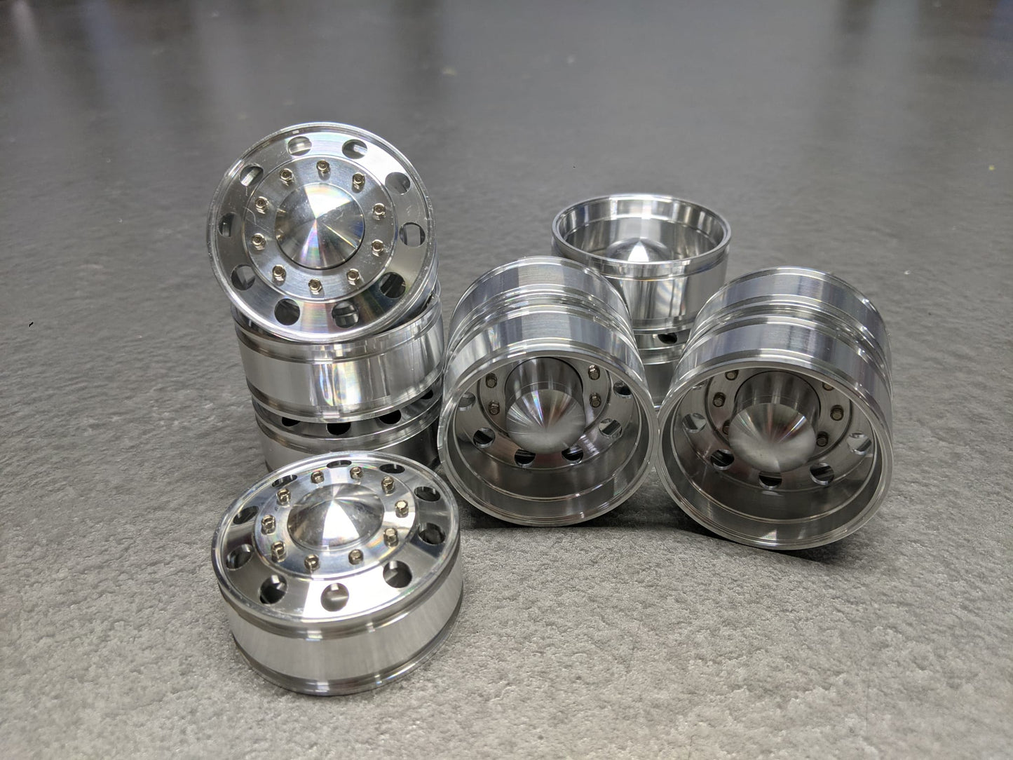 RC - 6X4 Big Round Standard Wheel Set