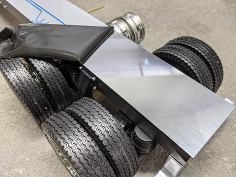 TS-1774  24" Polished Aluminum Deck Plate