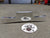 TS-1620 Polished Iron Cross Rear Bumper